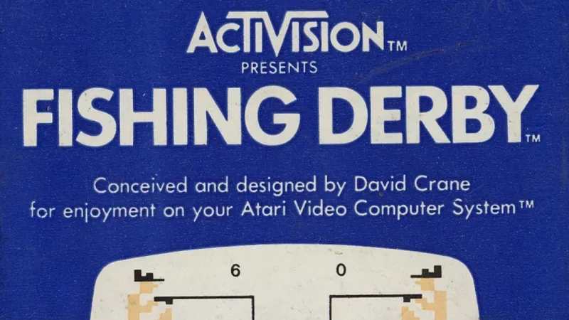 Descubre la emoción del juego Fishing Derby para Atari 2600: Reseña y  Gameplay en detalle 