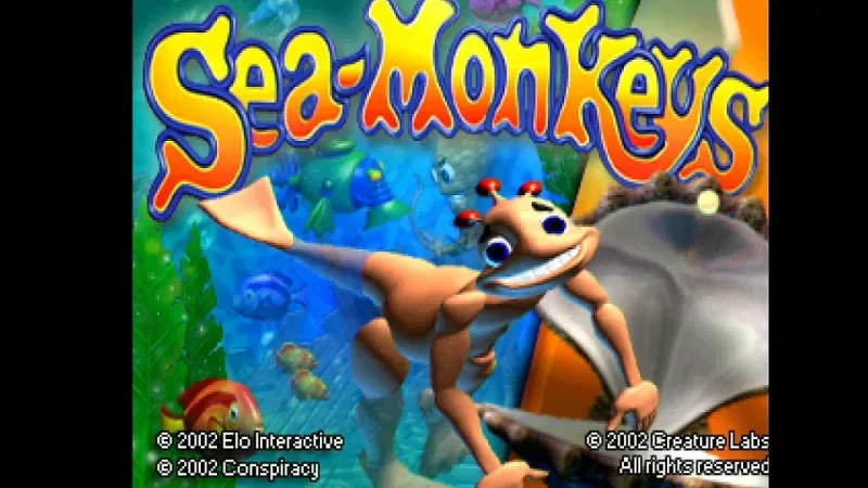 Gameplay y review de The Amazing Virtual Sea-Monkeys PLAY STATION 1 PS1 ...