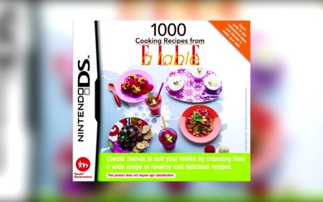 1000 Cooking Recipes from Elle a Table Nintendo DS