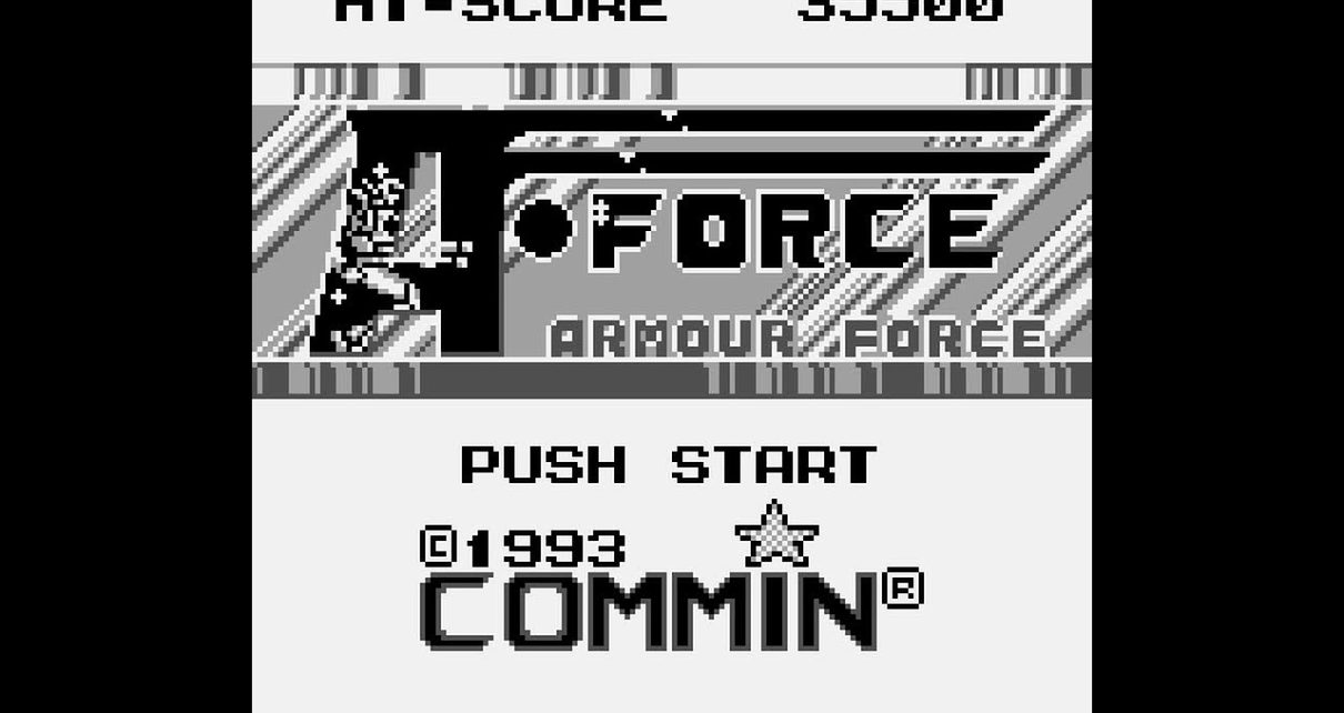 A-Force: Armour Force gameboy