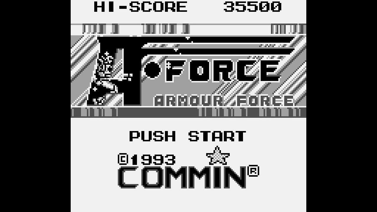 A-Force: Armour Force gameboy