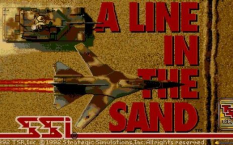 A Line in the Sand (video game) PC MSDOS