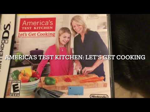 America's Test Kitchen Let's Get Cooking Nintendo DS