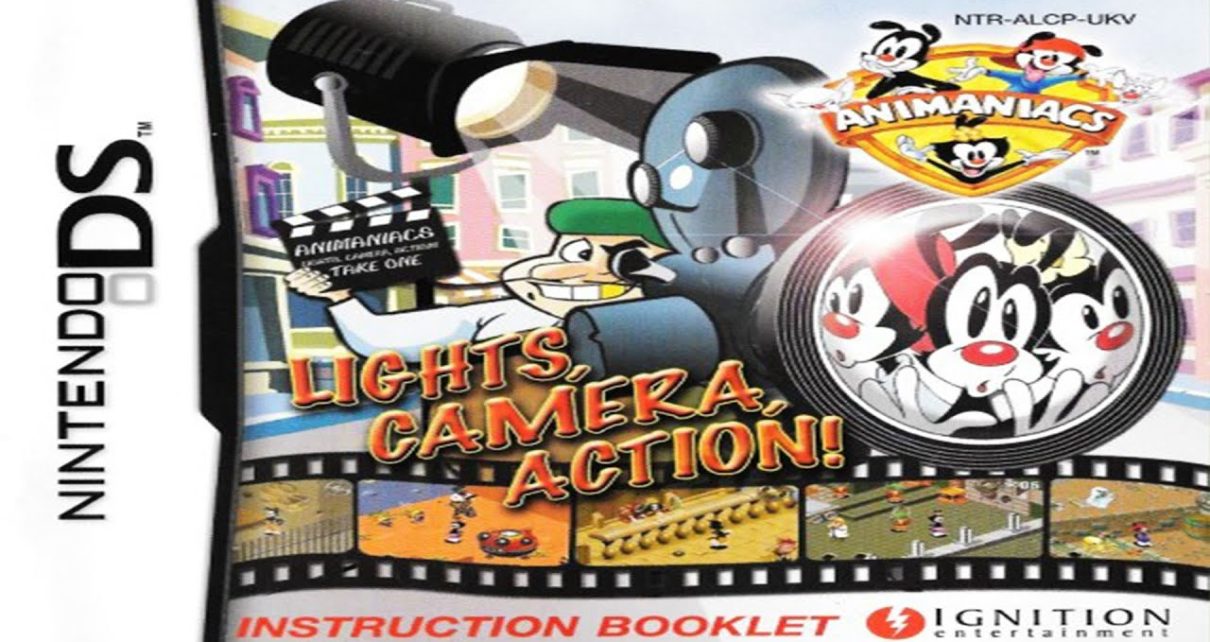 Animaniacs: Lights Camera Action Nintendo DS