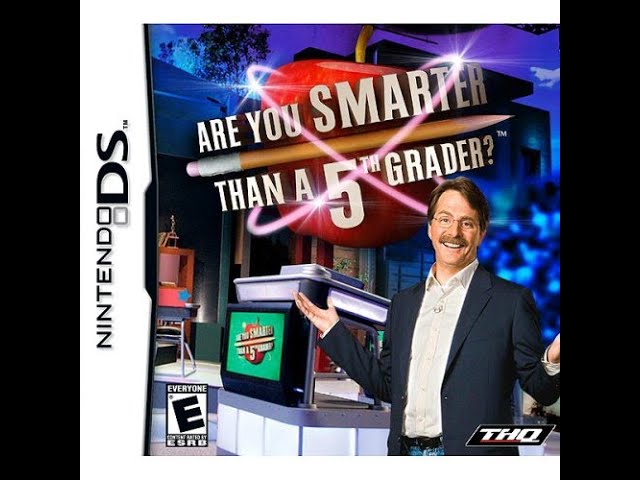 Are You Smarter Than a 5th Grader? Nintendo DS