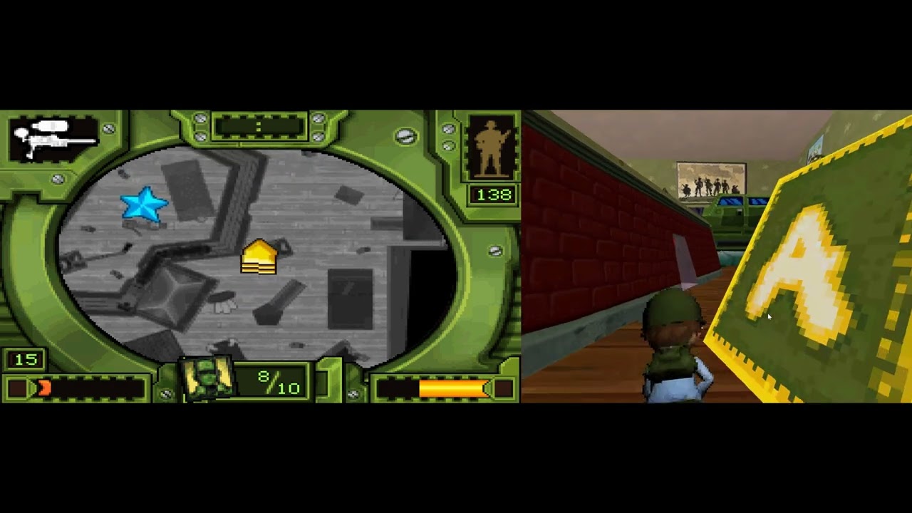 Army Men: Soldiers of Misfortune Nintendo DS