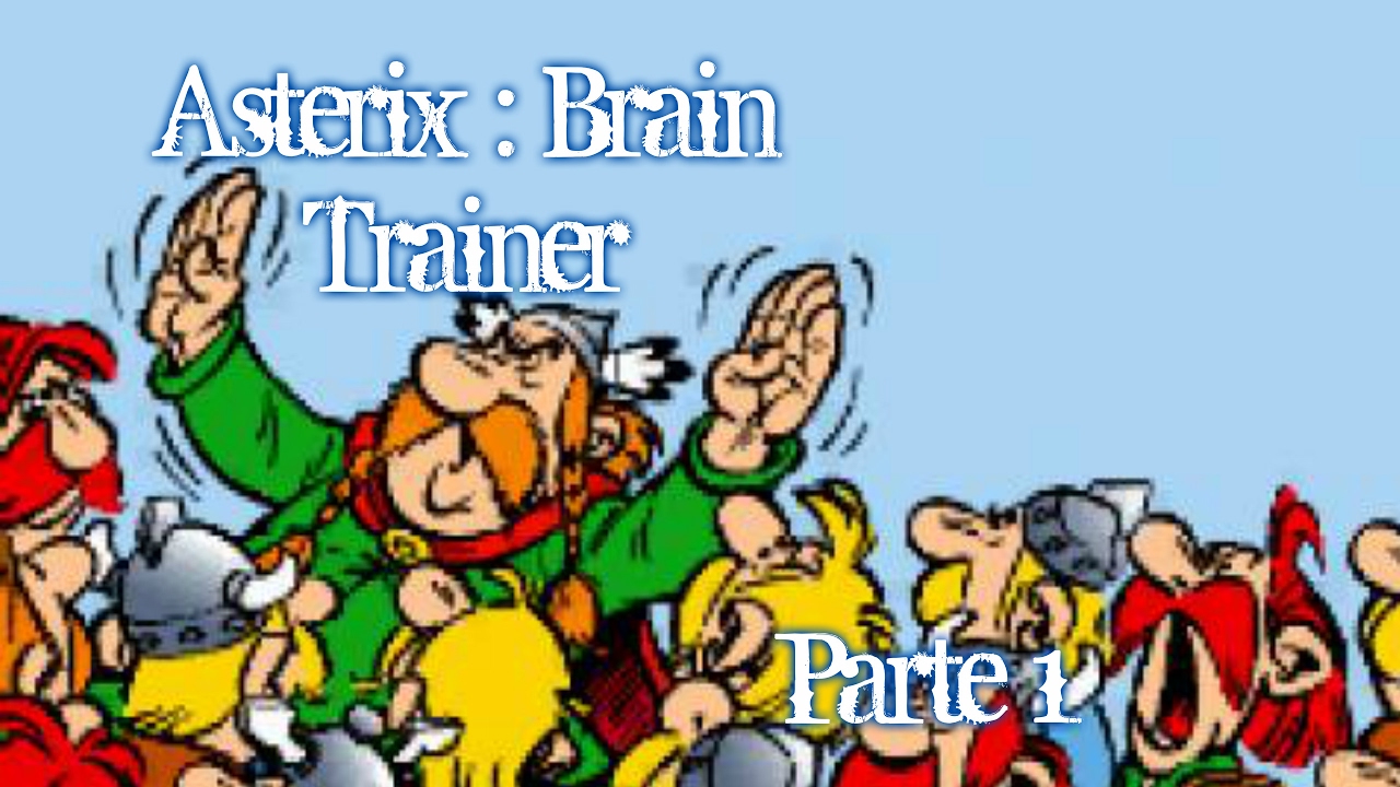 Asterix Brain Trainer Nintendo DS