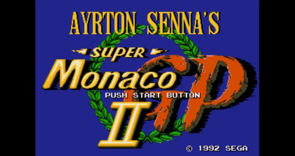 Ayrton Senna's Super Monaco GP II MEGADRIVE