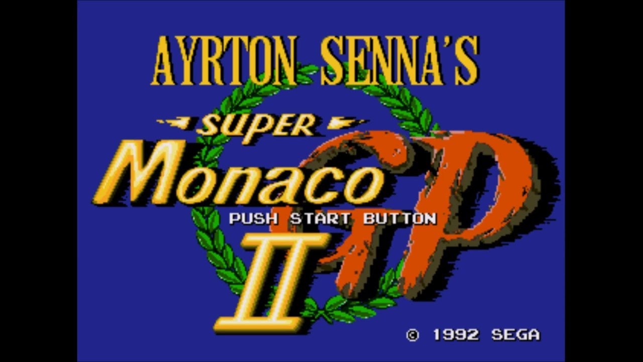 Ayrton Senna's Super Monaco GP II MEGADRIVE