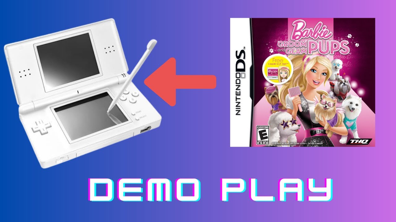 Barbie: Groom and Glam Pups Nintendo DS