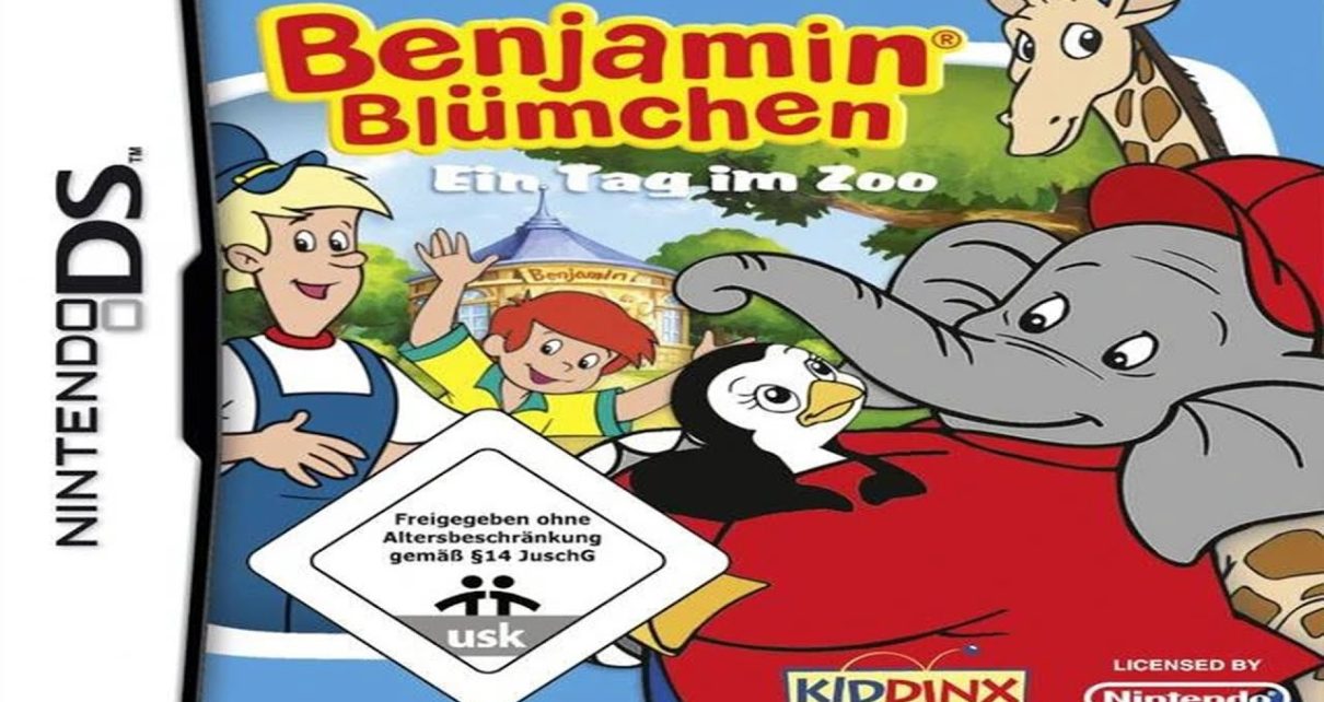 Benjamin the Elephant: A Day at the Zoo Nintendo DS