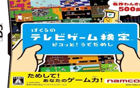 Bokura no Telebi Game Kentei: Pikotto! Udedameshi Nintendo DS