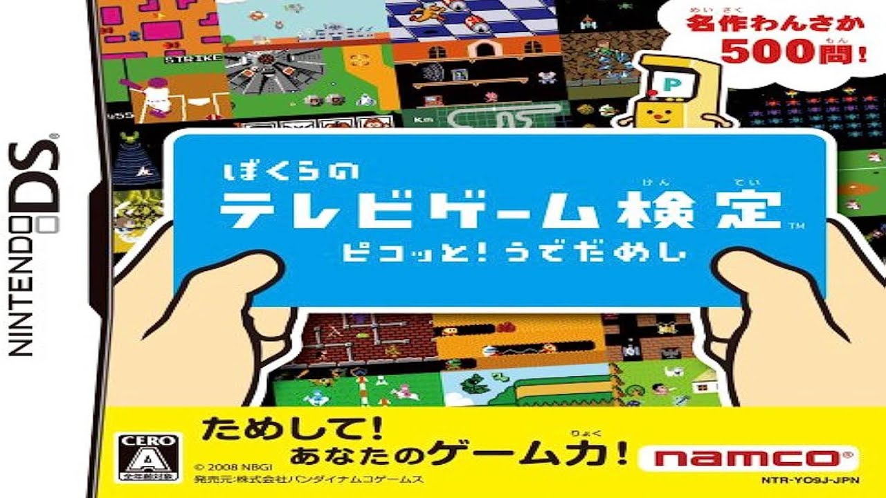 Bokura no Telebi Game Kentei: Pikotto! Udedameshi Nintendo DS
