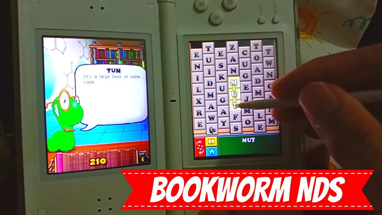 Bookworm Nintendo DS