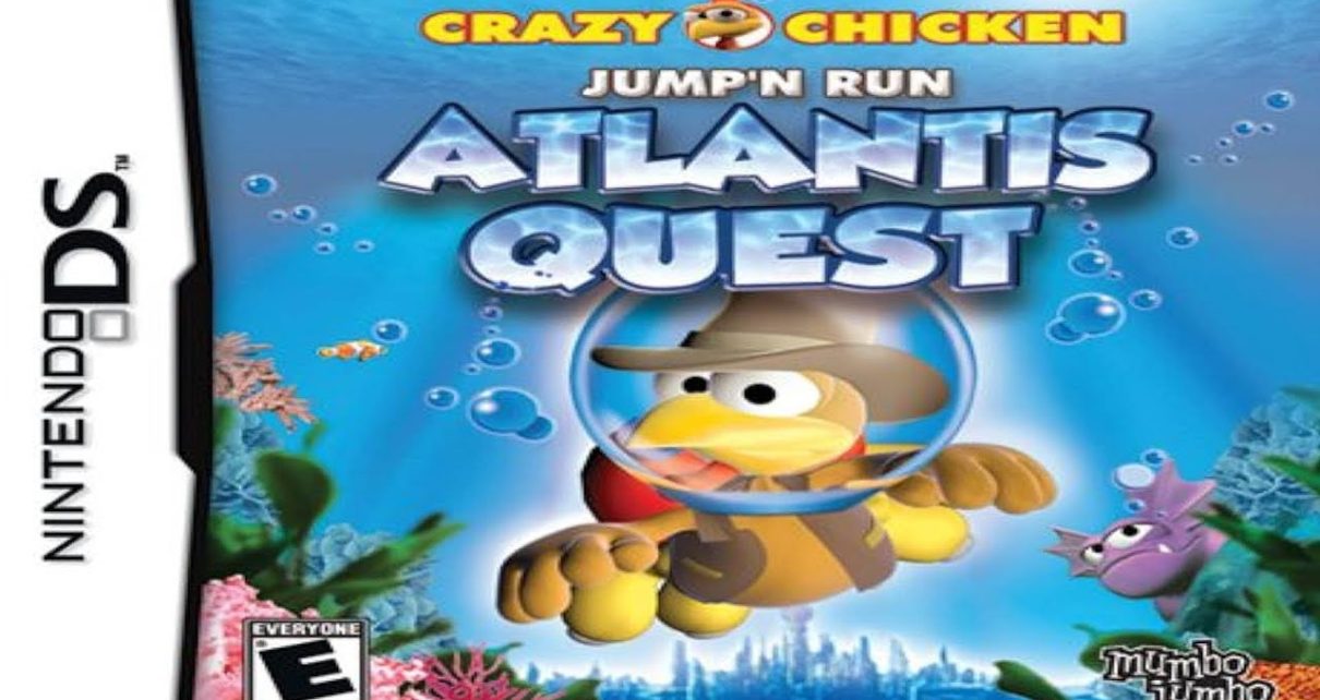 Crazy Chicken: Jump'N Run Atlantis Quest Nintendo DS