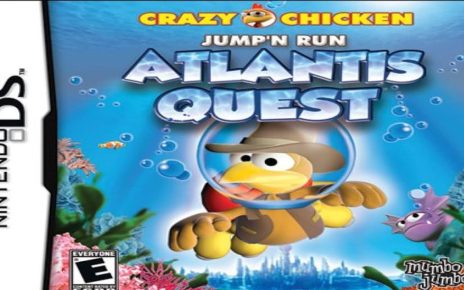 Crazy Chicken: Jump'N Run Atlantis Quest Nintendo DS