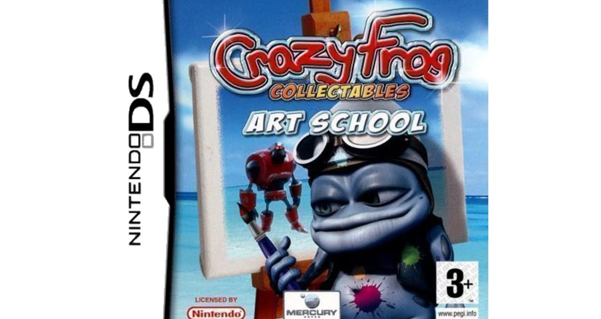 Crazy Frog Collectables Art School Nintendo DS