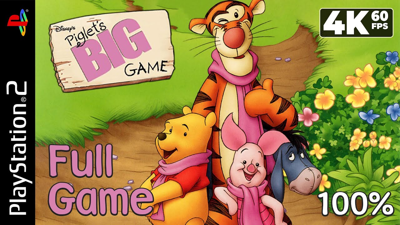 "Disney Presents Piglet's Big Game PLAYSTATION 2