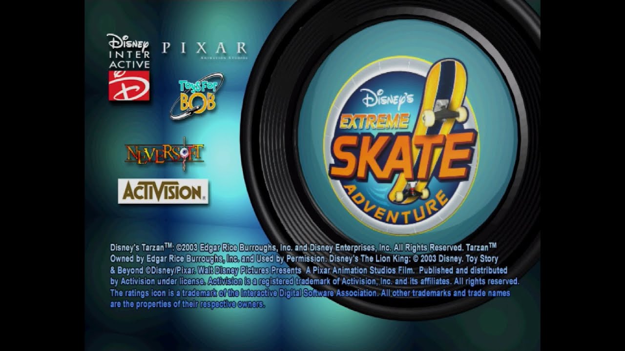 Disney's Extreme Skate Adventure PLAYSTATION 2