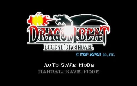 Dragon Beat: Legend of Pinball PLAY STATION 1 PS1