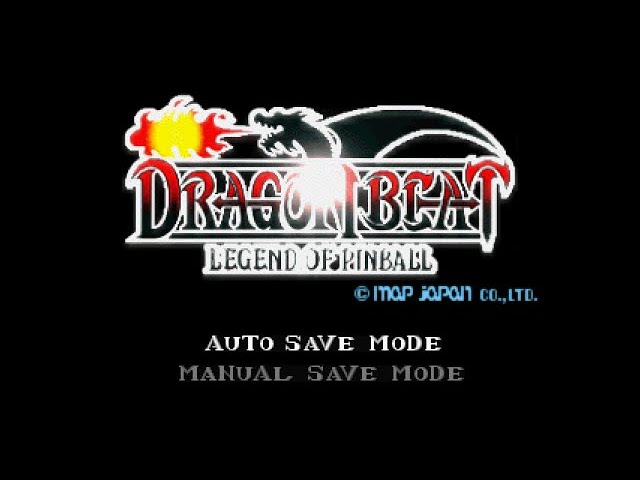 Dragon Beat: Legend of Pinball PLAY STATION 1 PS1