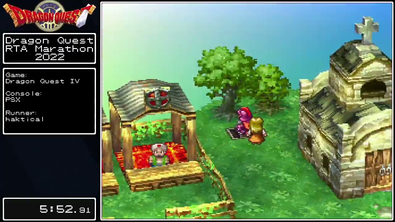 Dragon Quest IV PLAY STATION 1 PS1