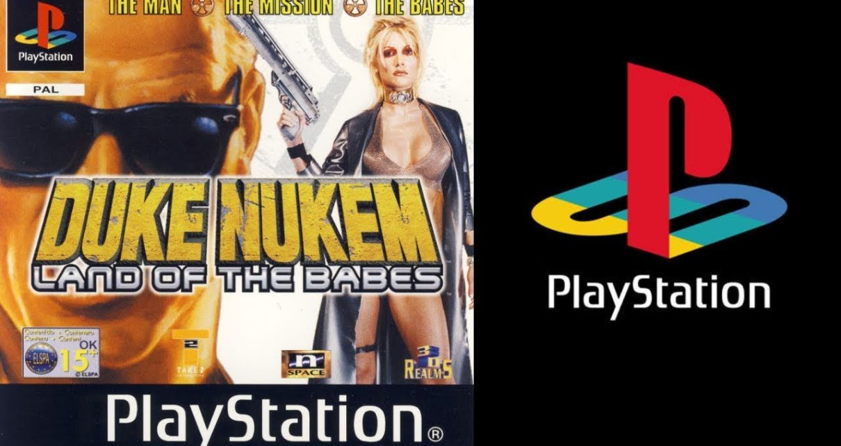 Duke Nukem: Land of the Babes PLAY STATION 1 PS1