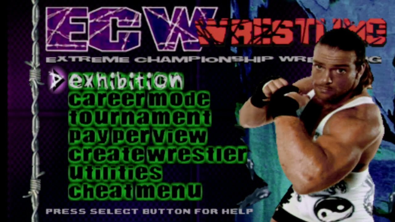 ECW Hardcore Revolution PLAY STATION 1 PS1