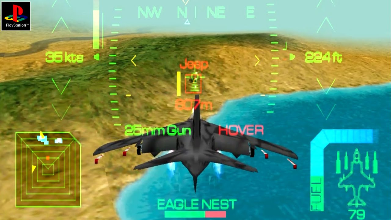 Eagle One: Harrier Attack PLAY STATION 1 PS1