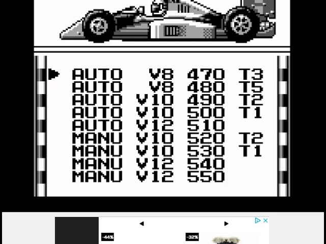 F1 Boy JP" gameboy