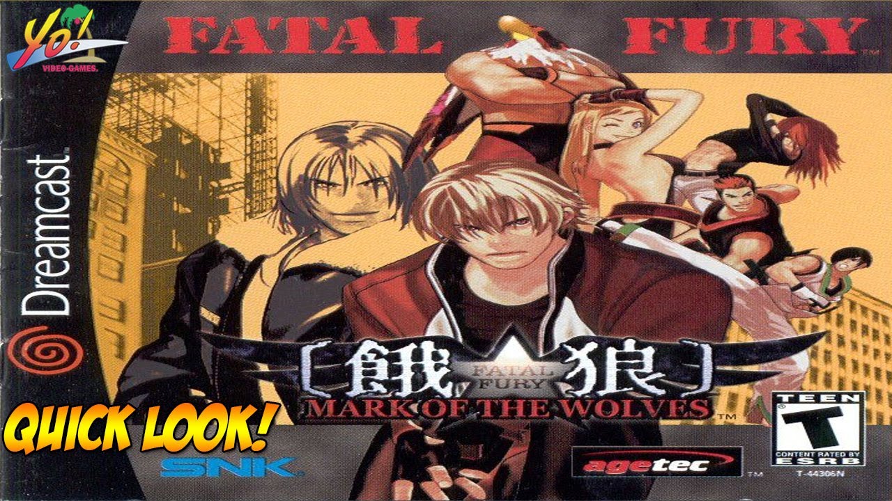 "Fatal Fury: Mark of the Wolves DREAMCAST