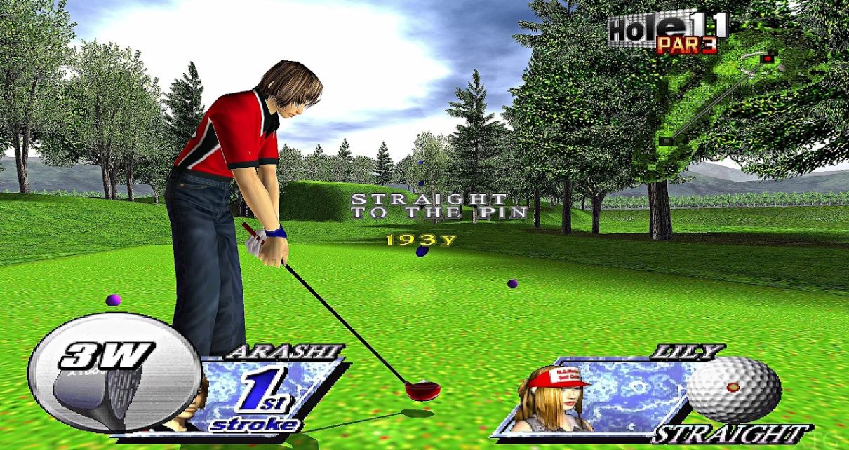 "Go Go Golf PLAYSTATION 2