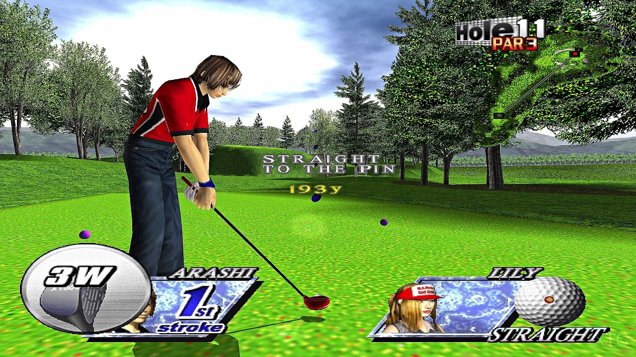 "Go Go Golf PLAYSTATION 2