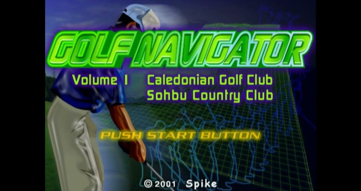 Golf Navigator Vol. 1 PLAYSTATION 2