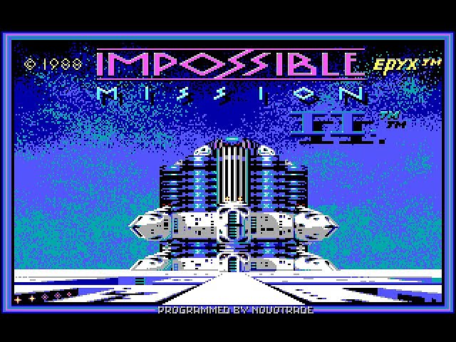 Impossible Mission II PC MSDOS