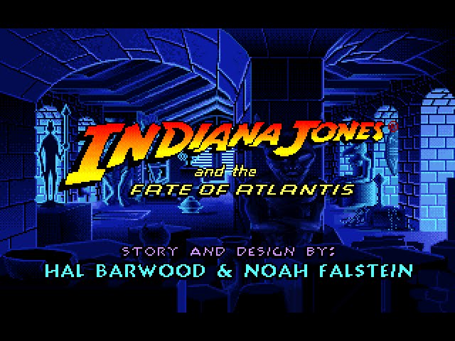 Indiana Jones and the Fate of Atlantis PC MSDOS