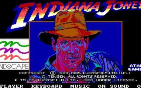 Indiana Jones and the Temple of Doom (1985 video game) PC MSDOS