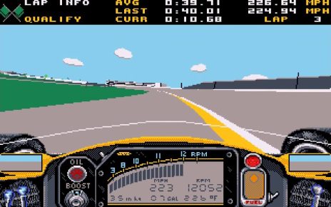 Indianapolis 500: The Simulation PC MSDOS