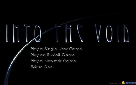 Into the Void (video game) PC MSDOS