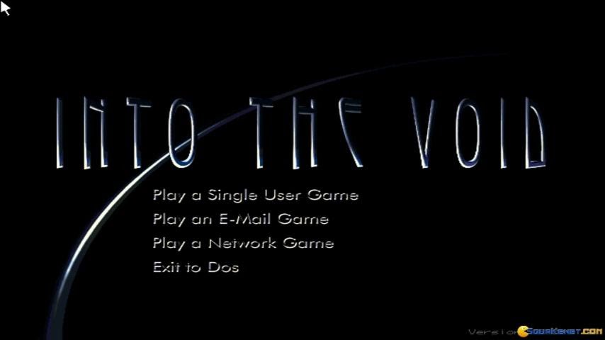 Into the Void (video game) PC MSDOS