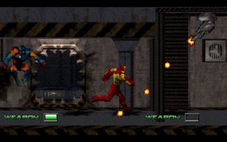 Iron Man and X-O Manowar in Heavy Metal PLAY STATION 1 PS1