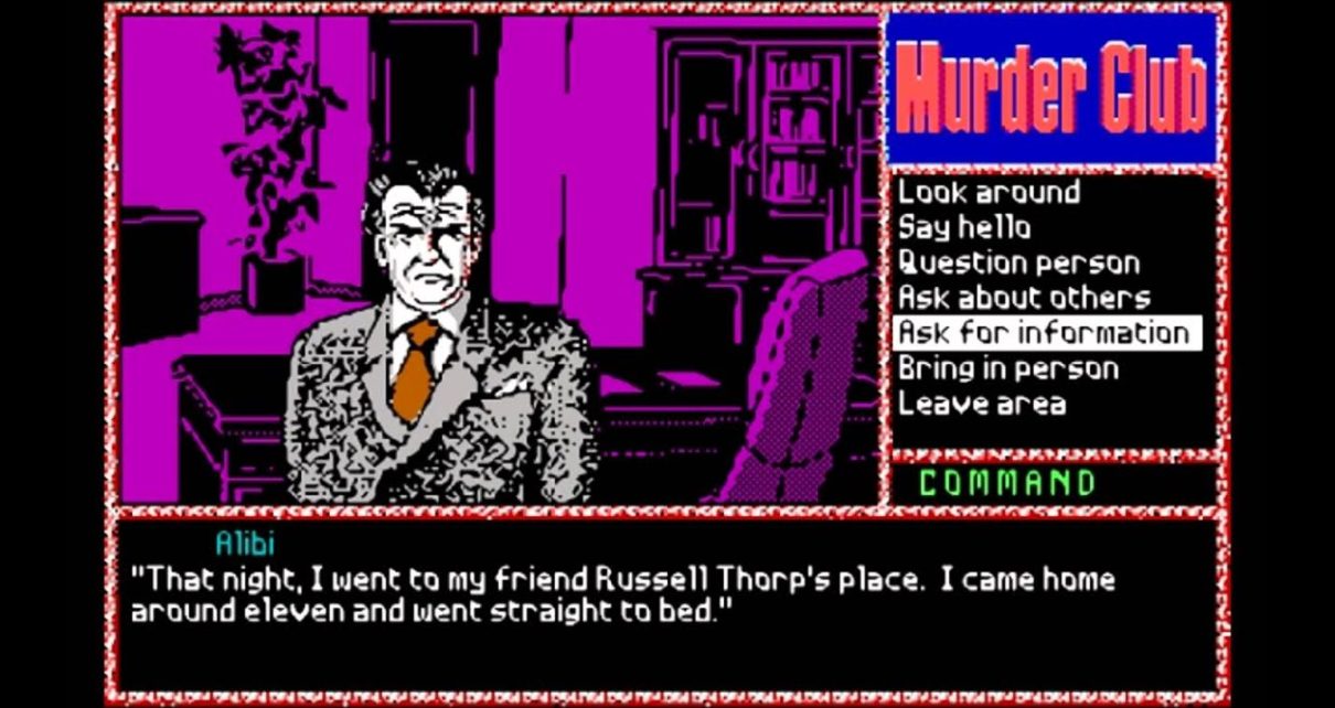 J.B. Harold Murder Club PC MSDOS