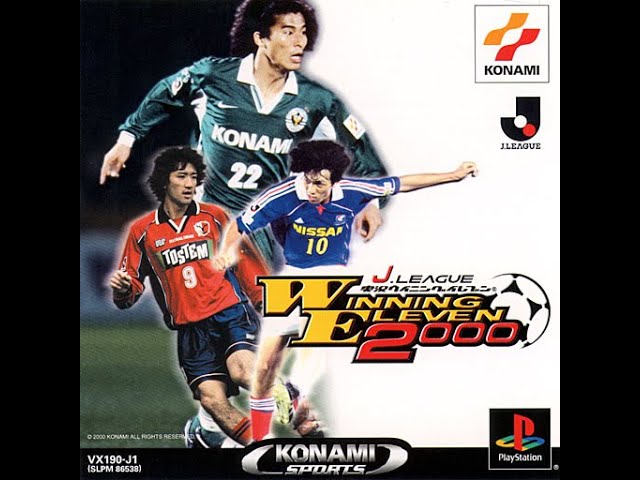 J.League Jikkyou Winning Eleven 2000 PLAY STATION 1 PS1