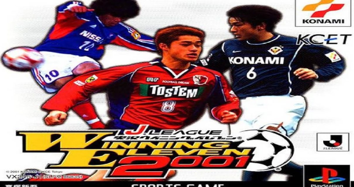 J.League Jikkyou Winning Eleven 2001 PLAY STATION 1 PS1