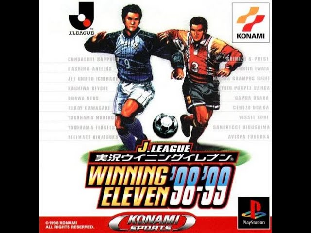 J.League Winning Eleven '98-'99 PLAY STATION 1 PS1