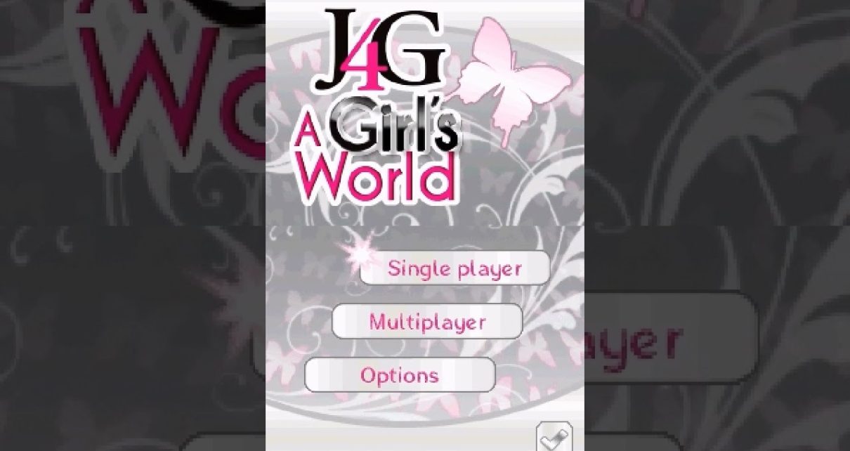 J4G - A Girl's World Nintendo DS