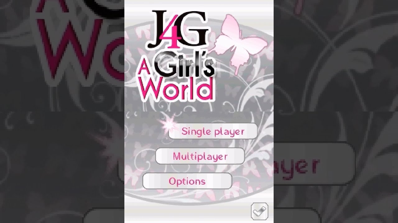 J4G - A Girl's World Nintendo DS