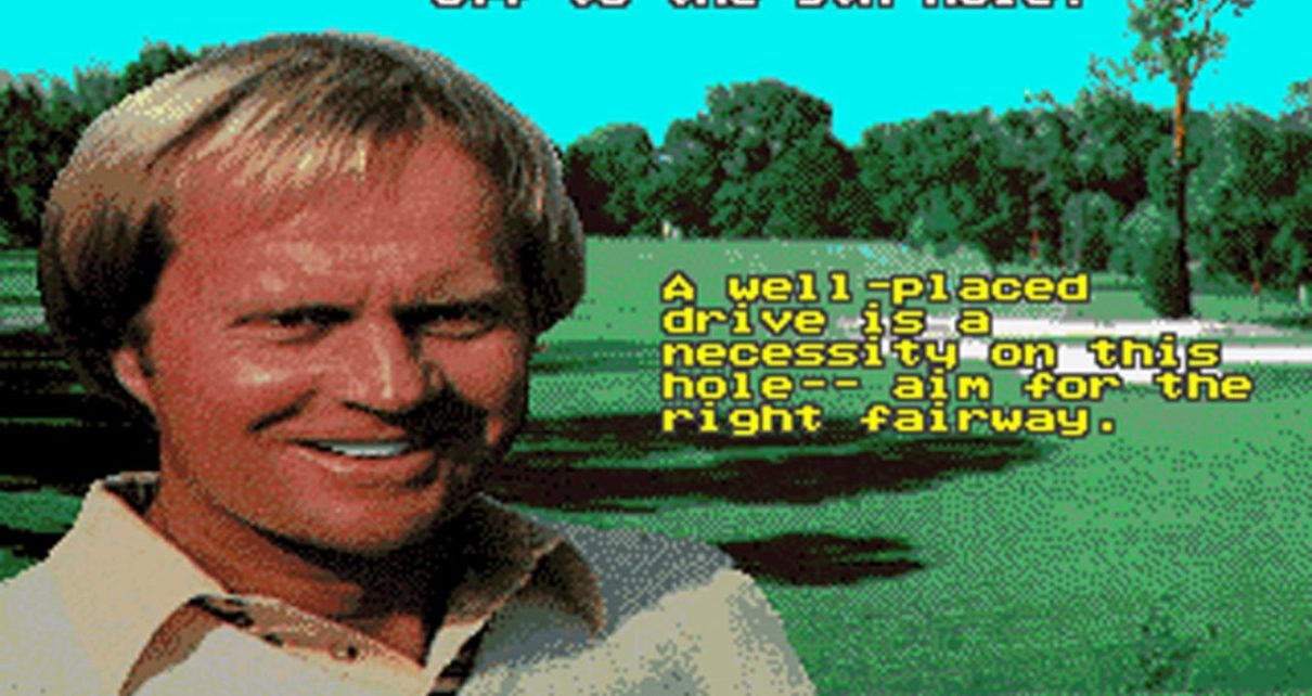 Jack Nicklaus' Unlimited Golf & Course Design PC MSDOS