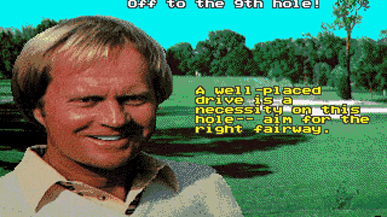 Jack Nicklaus' Unlimited Golf & Course Design PC MSDOS