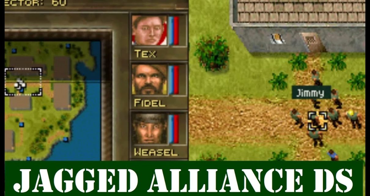 Jagged Alliance DS Nintendo DS